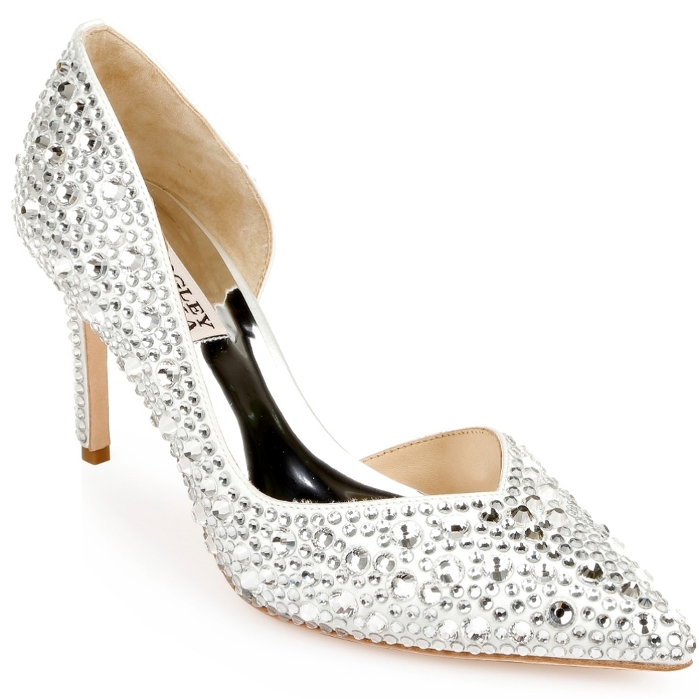Badgley Mischka Daisy III Bridal Pumps